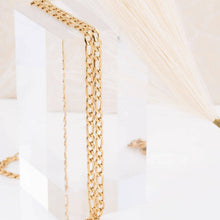 Load image into Gallery viewer, 14K Gold Filled Plus™ Figaro Chain Necklace: 22" / 3mm
