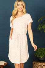 Load image into Gallery viewer, Dusty Pink Leopard Dress
