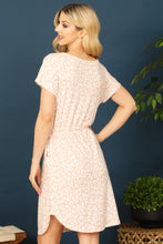Load image into Gallery viewer, Dusty Pink Leopard Dress
