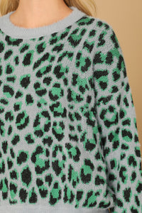 Cozy Leopard Sweater