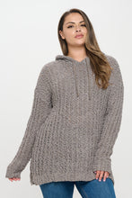 Load image into Gallery viewer, [PLUS] Cozy Textured Hoodie
