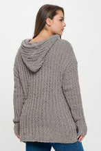 Load image into Gallery viewer, [PLUS] Cozy Textured Hoodie
