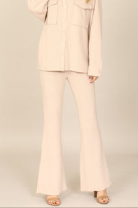 Jenni Ribbed Flares