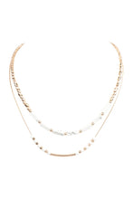 Load image into Gallery viewer, Marble Layered Necklace
