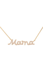 Load image into Gallery viewer, CZ Mama Necklace
