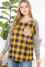 Load image into Gallery viewer, Flannel Sequin Top
