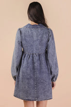 Load image into Gallery viewer, Chambray Bow Dress
