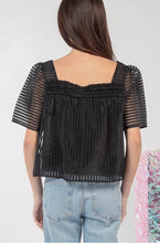 Load image into Gallery viewer, Aria Sheer Blouse
