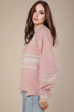 Load image into Gallery viewer, Contrast Knit Top
