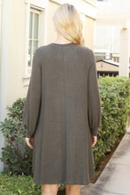 Load image into Gallery viewer, Olive Sweater Dress
