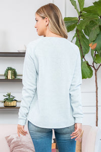 Heathered Grey Top
