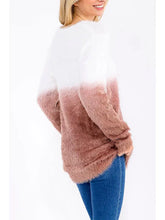 Load image into Gallery viewer, Mauve Fuzzy Sweater
