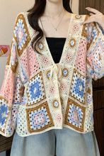 Load image into Gallery viewer, Oversized Knitted Tie Top
