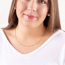 Load image into Gallery viewer, 14K Gold Filled Plus™ Lip Chain Necklace: Gold / 24"
