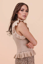 Load image into Gallery viewer, Ruffled Knit Tank
