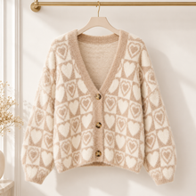 Load image into Gallery viewer, Cozy Heart Cardigan
