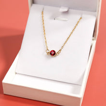 Load image into Gallery viewer, 18K Gold PVD Stainless Steel Birthstone Connector Charm: May / Emerald
