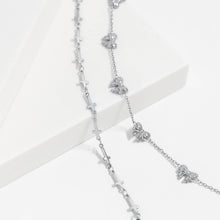Load image into Gallery viewer, 18K Gold PVD Stainless Steel Cross Chain - By The Foot: Stainless
