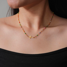 Load image into Gallery viewer, 14kGold Cross Necklace Gifts
