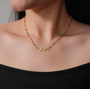 14kGold Cross Necklace Gifts