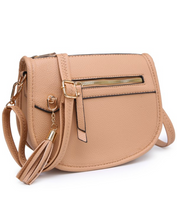 Load image into Gallery viewer, Tegan Crossbody-Tan
