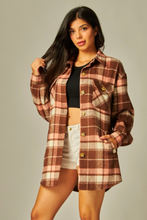 Load image into Gallery viewer, Rust Pink Shacket
